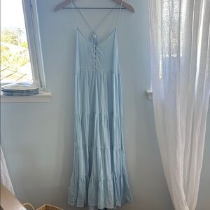 Acacia Swimwear Sky Blue Maxi Dress